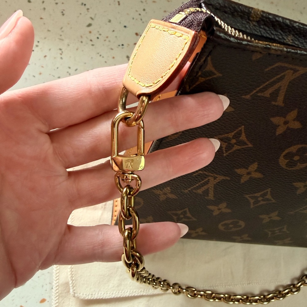 Louis Vuitton Toiletry Pouch on Chain Monogram Canvas - Picture 4 of 13